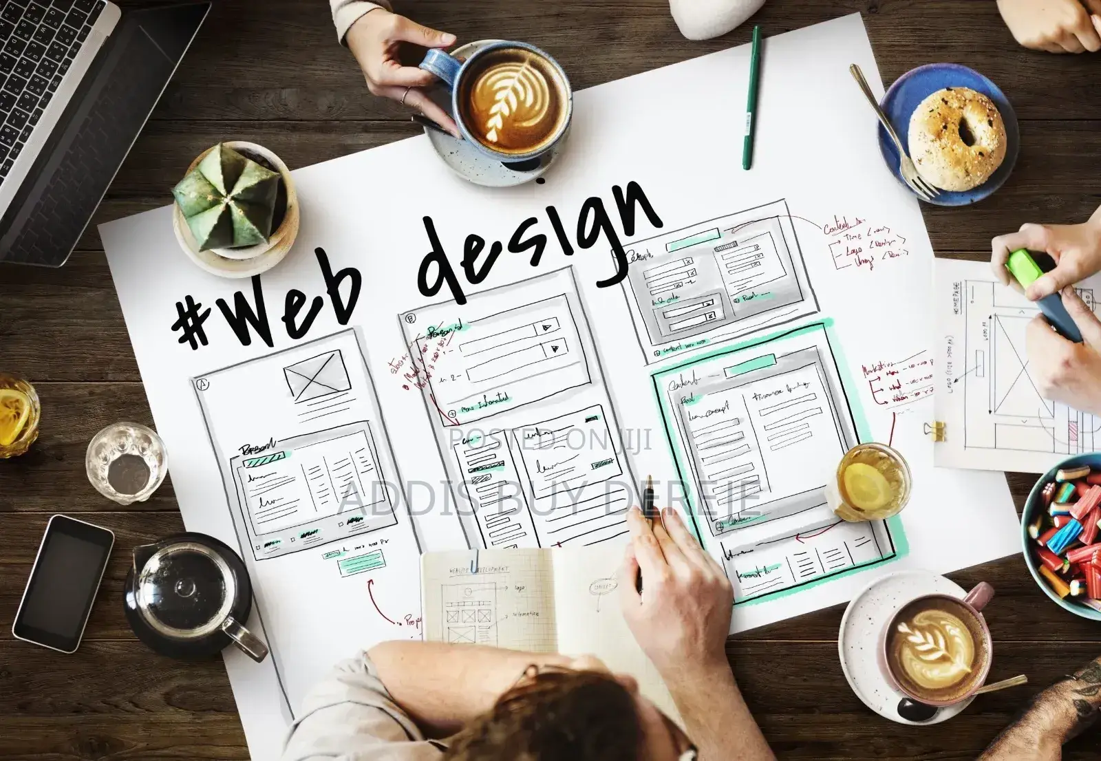 Web Site Design ዌብ ሳይት ማዘጋጀት እና Facebook Page ማዘጋጀት