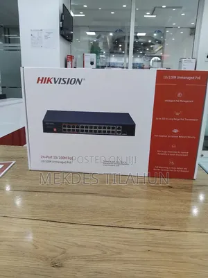 Hikvision 24 Port Poe Switch