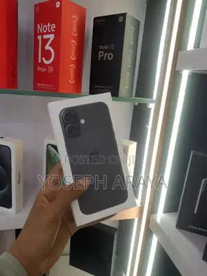 New Apple iPhone 16 128 GB Black