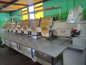 8 Head Embroidery Machine