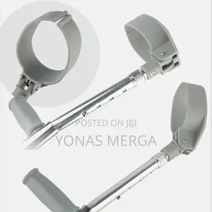 Axilla Under Arm Crutches,Telescopic Non-Slip Walker- 1 Pair