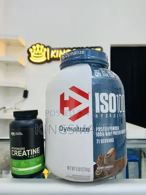 Whey Protein With Creatine Monohydrate Package Offer