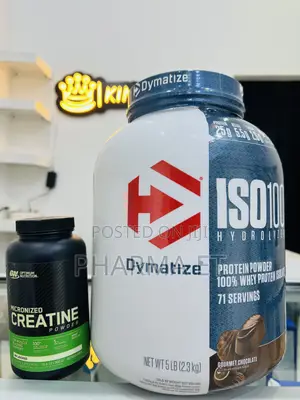 Iso Dymatize Whey Protien With on Micronized Creatine
