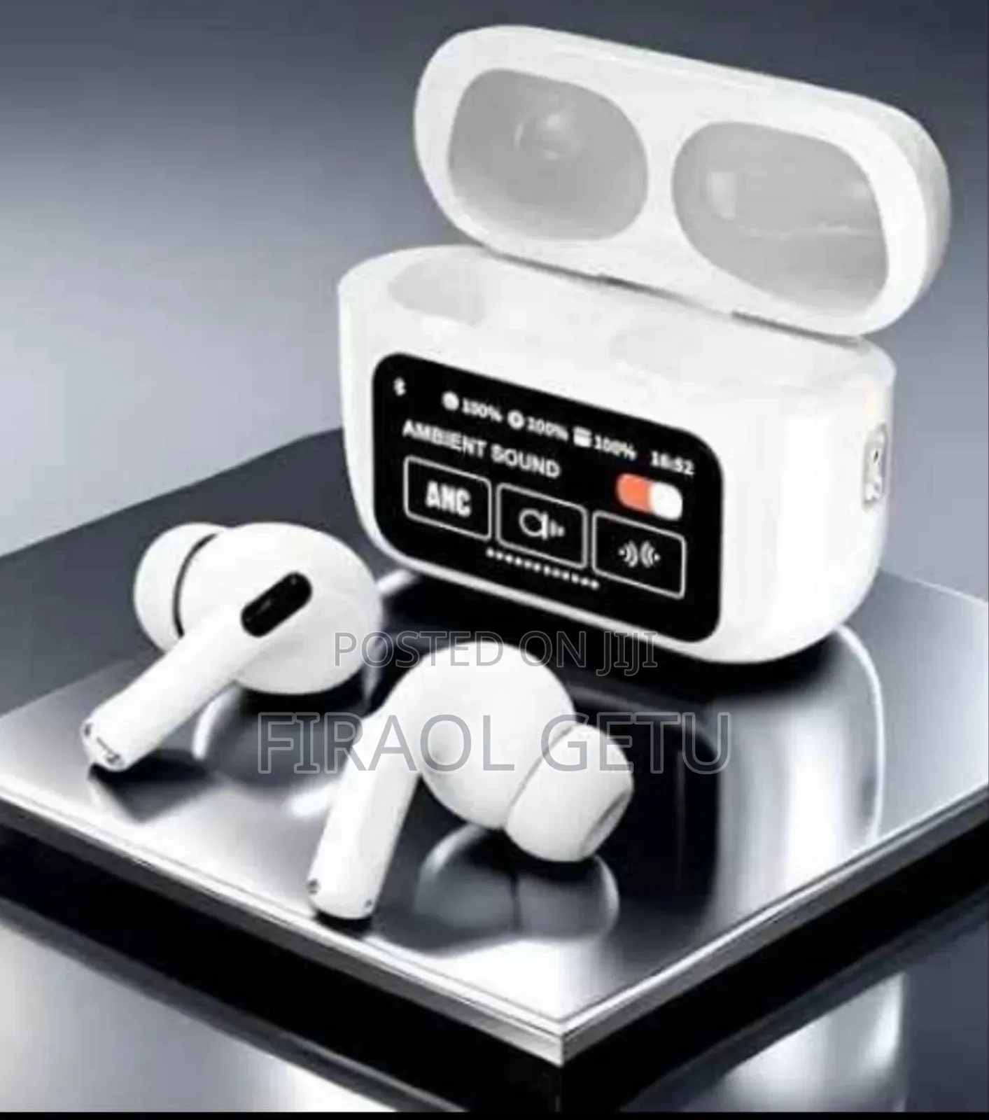Anc/Enc Touch Display Noise Cancelling Earbuds