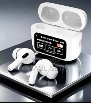 Anc/Enc Touch Display Noise Cancelling Earbuds