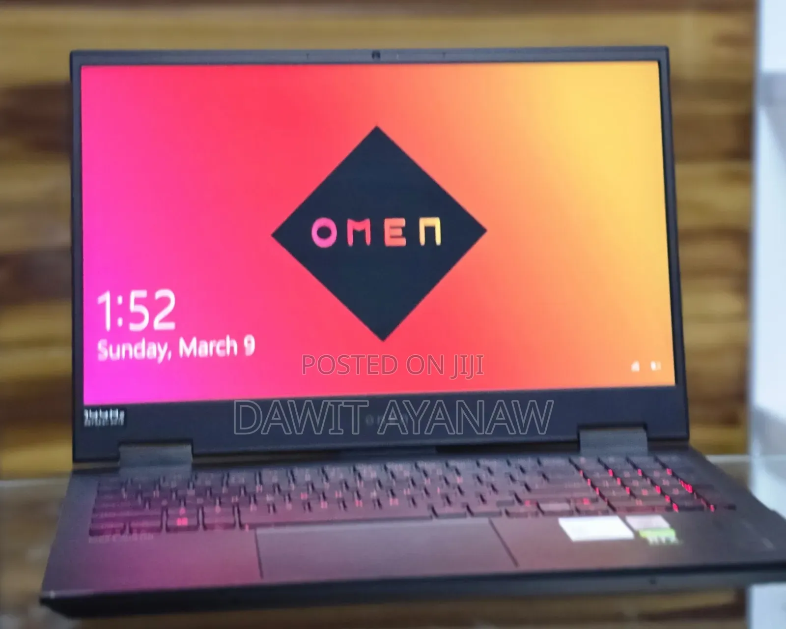 New Laptop HP Omen 15 16GB Intel Core I7 SSD 512GB