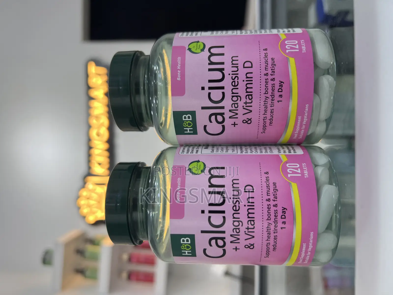 H B Calcium Magnesium and Vitamin D