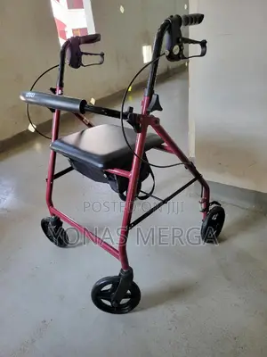 Walkerلwalker٨walking Frame With 8 Inch Wheels ( Rollator)