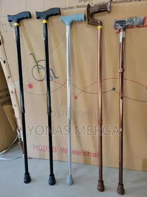 Adjustable Soft Grip Walking Caneف፮walking Stickجπelderly
