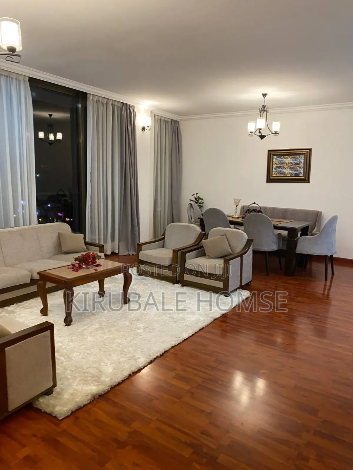Furnished 3bdrm Apartment in Bola Atlase, Bole for rent