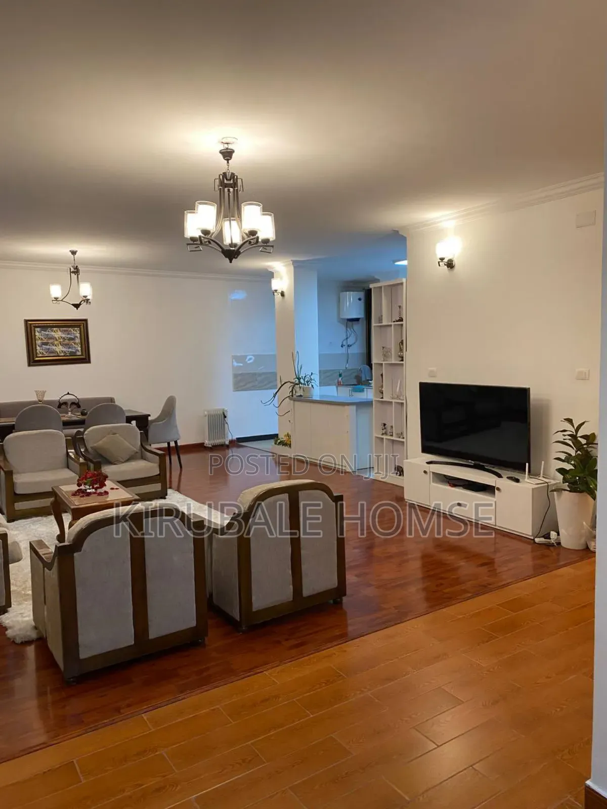 Furnished 3bdrm Apartment in Bola Atlase, Bole for rent
