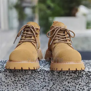 Original British Round Toe ‘Light Brown’ Suede Men’S Shoes