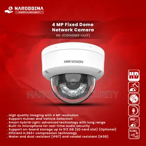 Hikvision 4mp Smart Hybrid Dome Camera