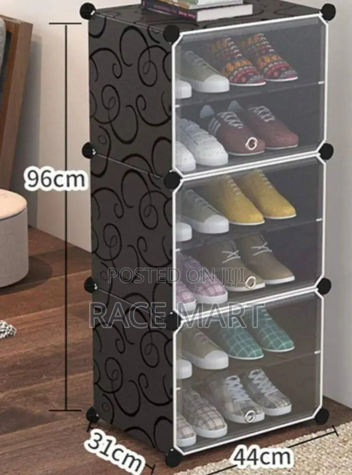 Plastic Cube Shoe Rack