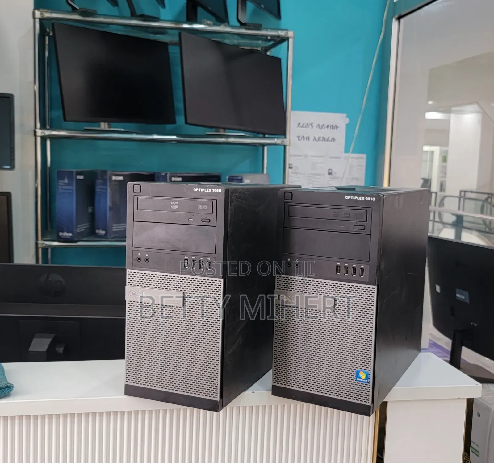Desktop Computer Dell OptiPlex 7010 4GB Intel Core I5 HDD 1T
