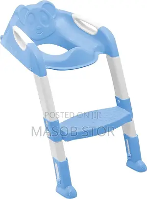 Children's Toilet Ladder With Steps/ ሽንት ቤት ማለማመጃ