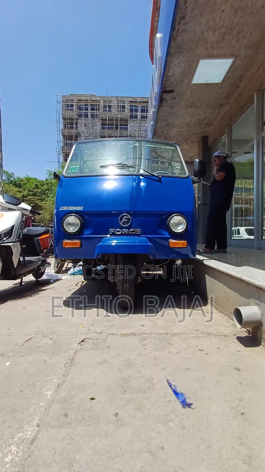 New Bajaj 2024 Blue
