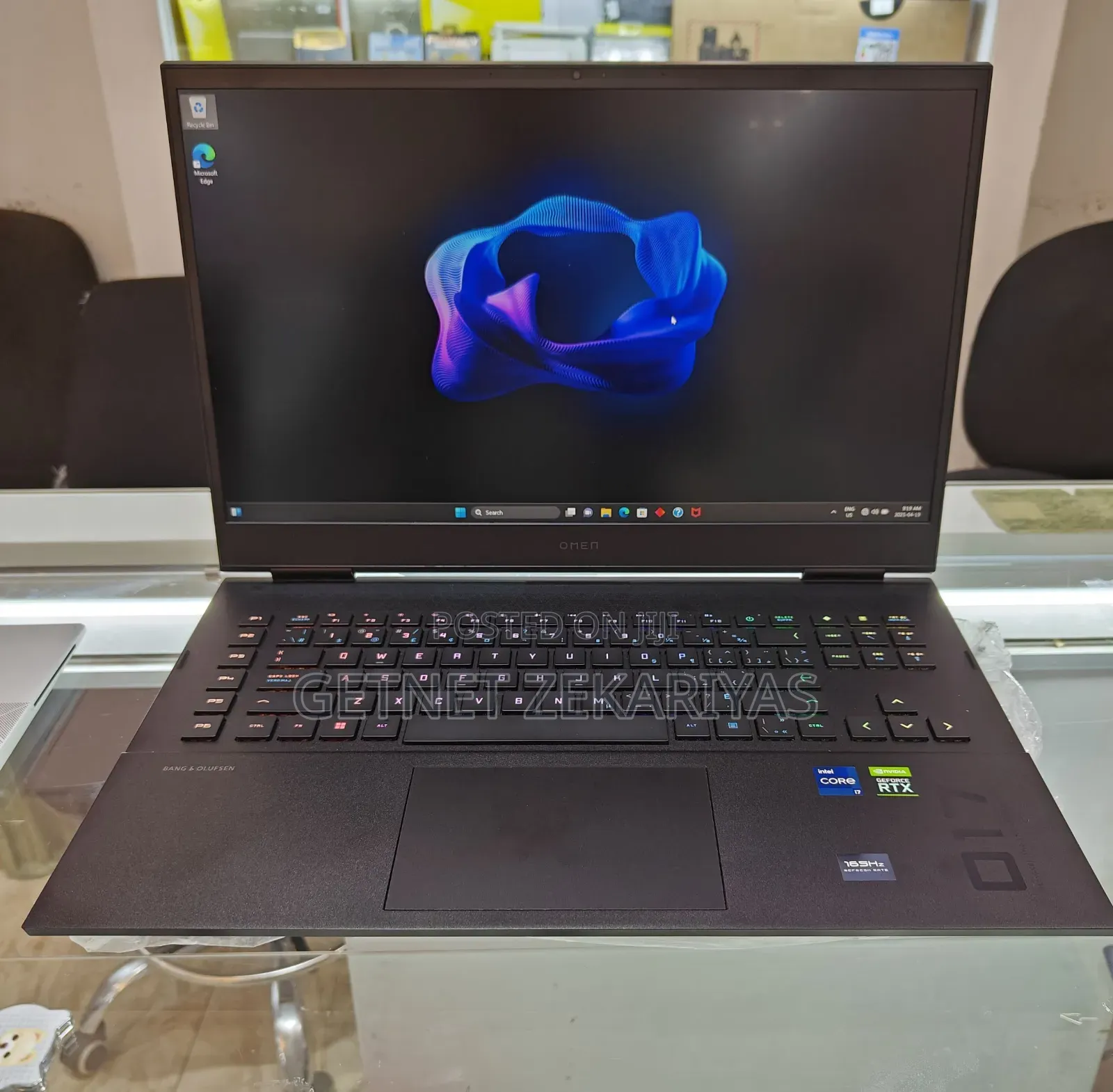 New Laptop HP Omen 17 32GB Intel Core I7 SSD 2T