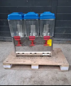 Commercial Juice Cooler Machine / የጁስ ማቀዝቀዣ እና መቅጃ