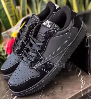 Air Jordan 1 Low X Travis Scott ‘Black Phantom/ Gray’ Shoes