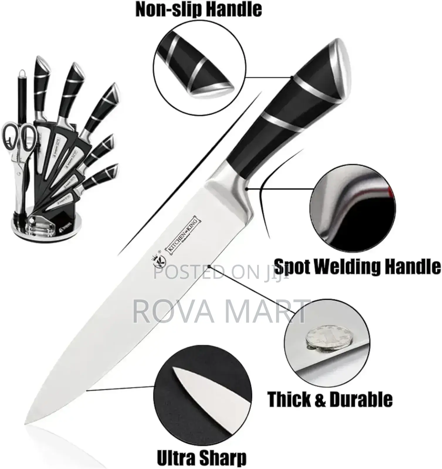 Kitchen Knife (9pcs)