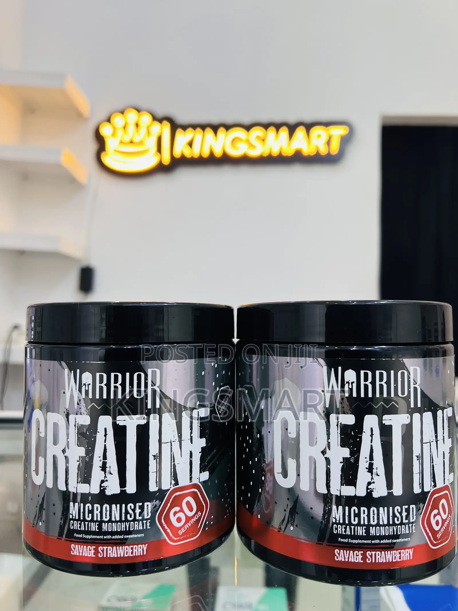 Warrior’S 300gm and 60 Servings Flavored Creatine Monohydrat