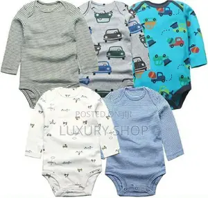 Carter's or Tedmimak Romper Gift Set 5 in 1