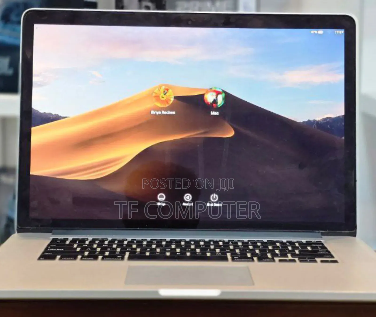 New Laptop Apple MacBook Pro 2015 16GB Intel Core I7 SSD 256GB