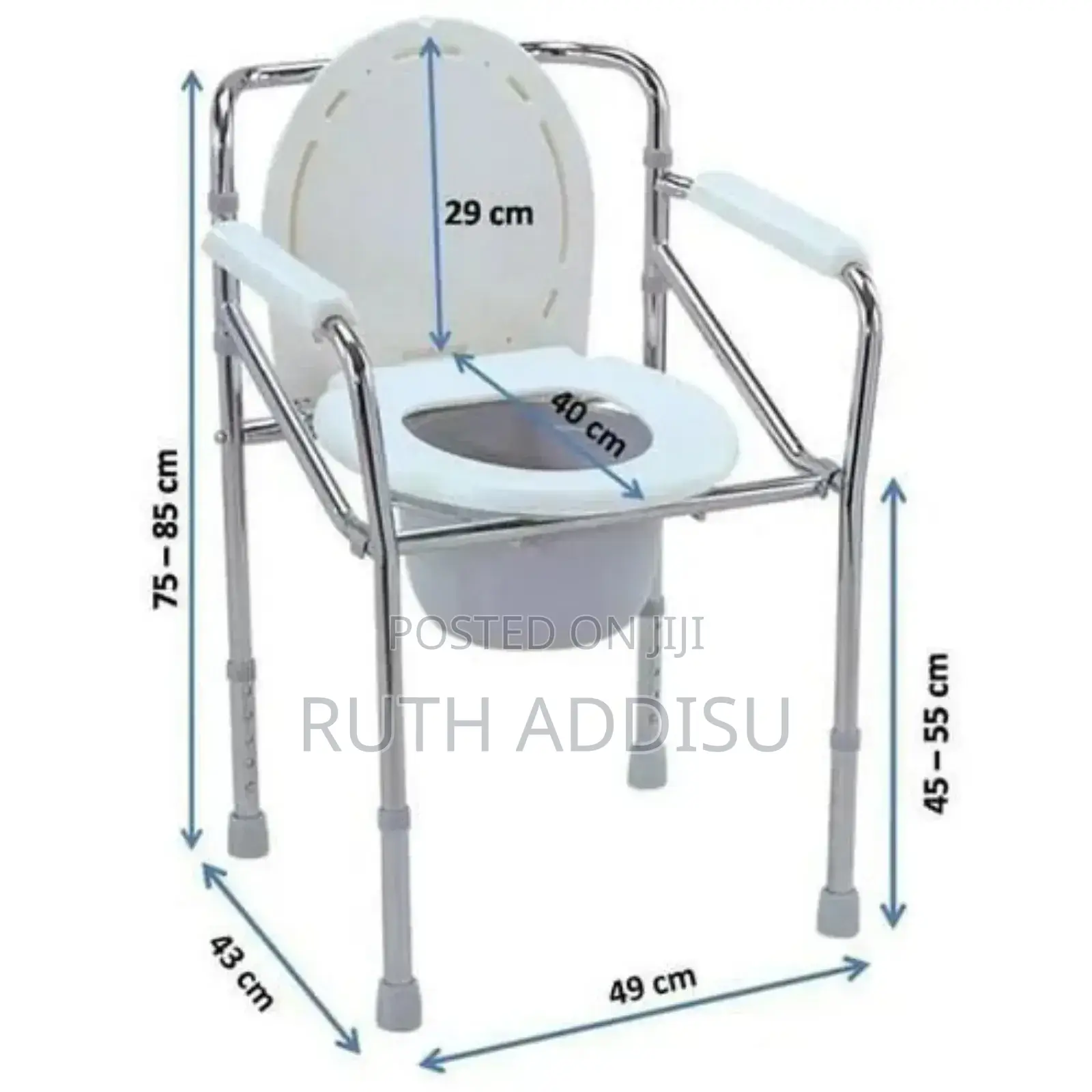 Commode Chair New Medical Foldable Toilet Chair將來commode