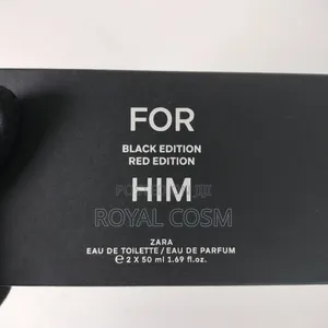 Zara for Him Red and Black Edition 2×50ml Duo Set Perfume
