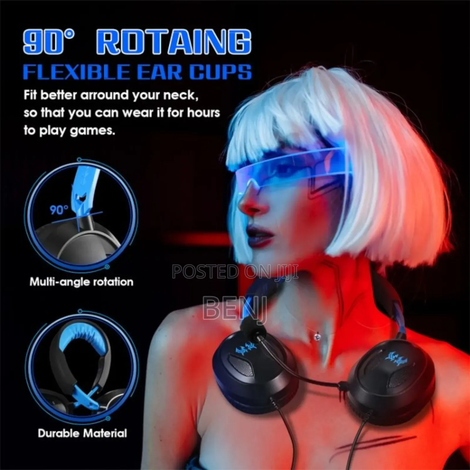 Kotion Each G3100 Gaming Headset | Stereo | Pc | Ps | Phone