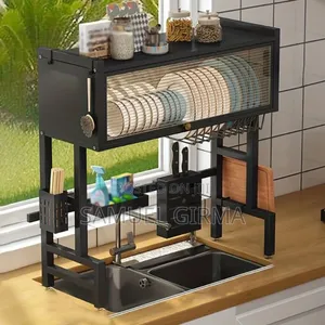 Kitchen Sink Utensils Drying Rack ማድረቂያ