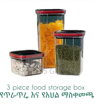 3 Piece Food Storage Containers