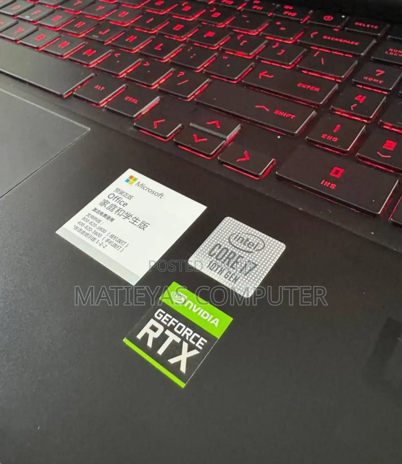 New Laptop HP Omen 15 16GB Intel Core I7 SSD 1T
