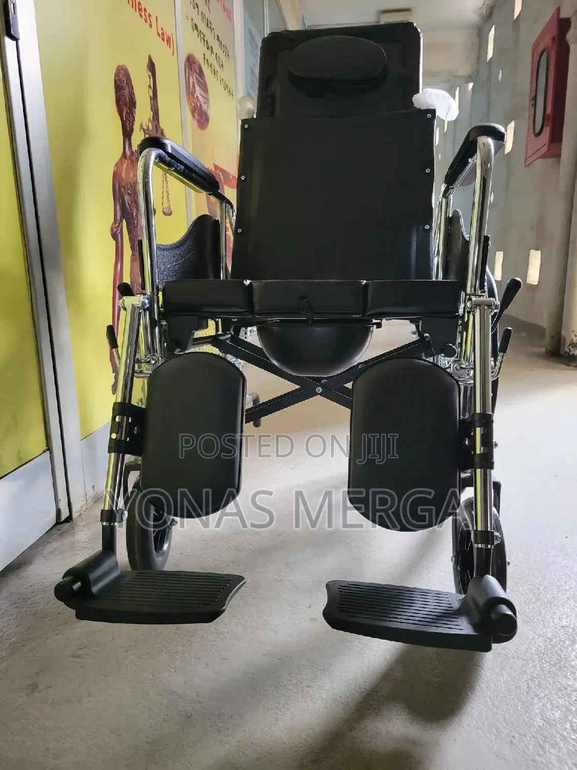 Smooth Patient Movement Wheelchairإأtoilet Wheelchair٧πwheel