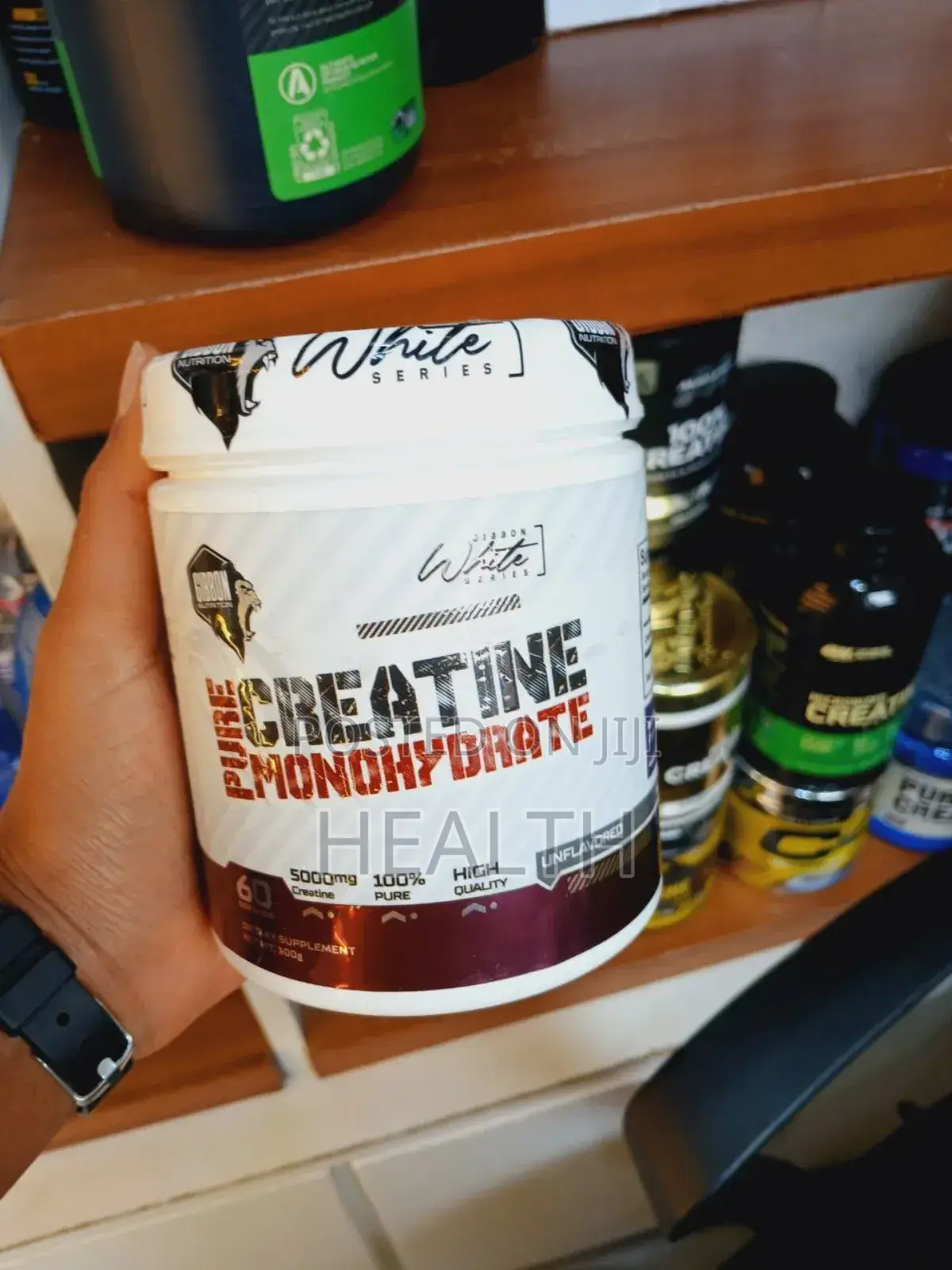 Gibbon Creatine Monohydrate 300gm(60 Servings*)
