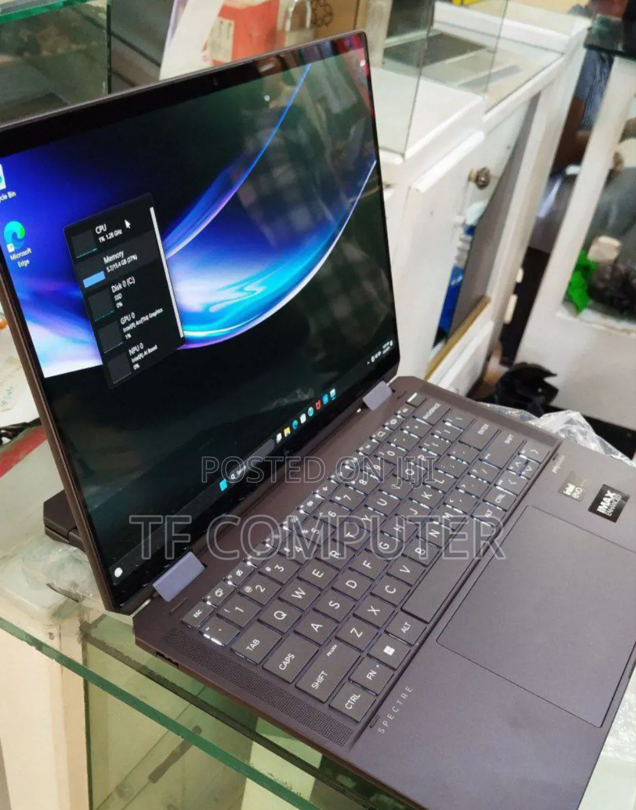 New Laptop HP Spectre 16GB Intel Core Ultra 7 SSD 1T