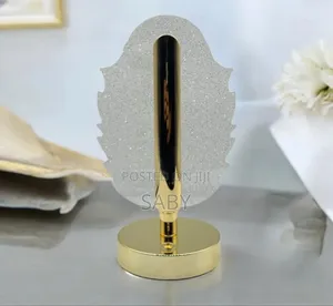 Leaf Design Led Crystal Table Lamp