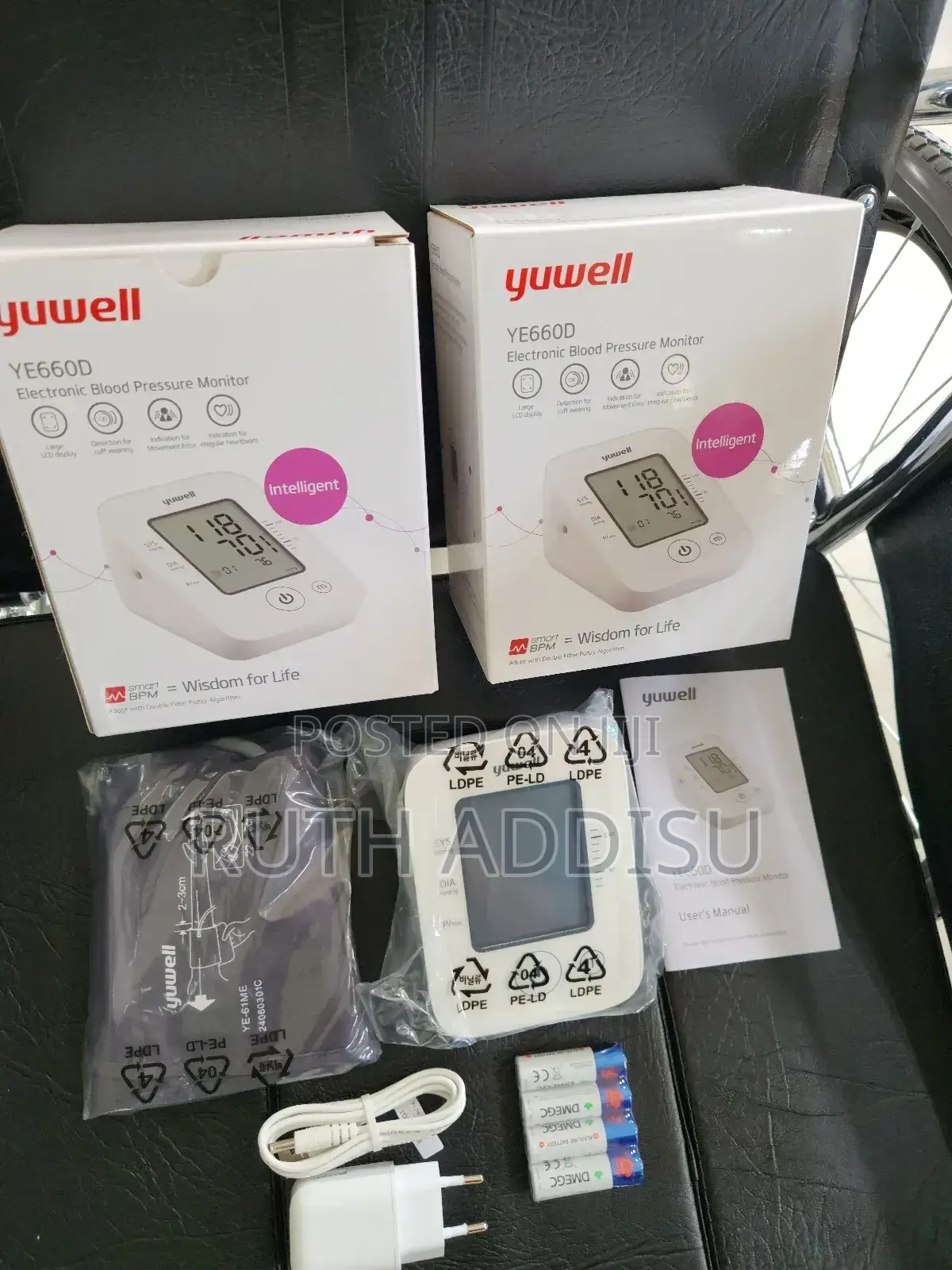 Digital Blood Pressuer Monitor米飯bp Monitor Brand New半個bp New