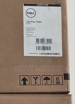 Desktop Computer Dell Optiplex 3090 8GB Intel Core I5 HDD 1T