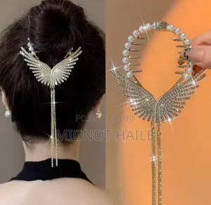 Hair Clip And Necklace