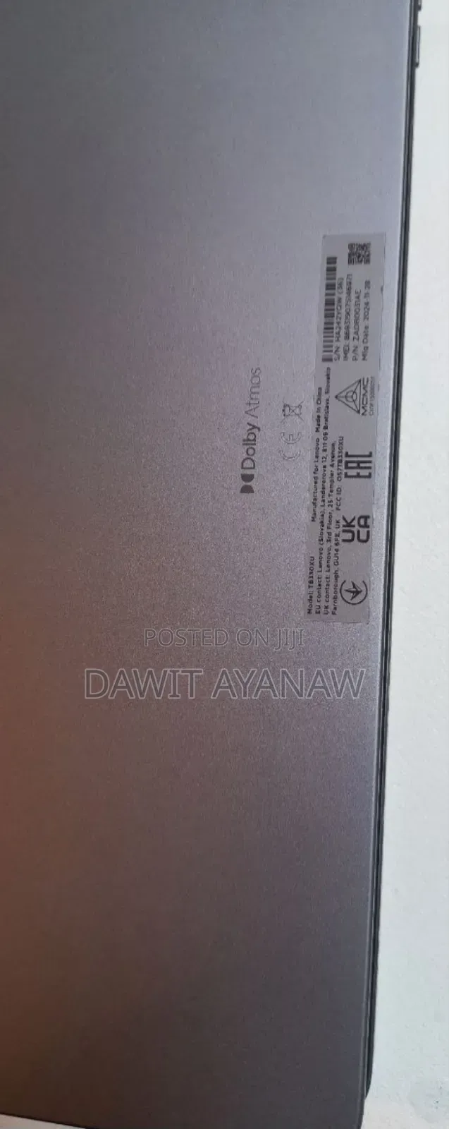 New Lenovo Tab M11 128 GB Silver