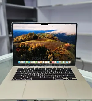 New Laptop Apple MacBook Air 2024 M3 15-Inch 8GB Apple M3 SSD 256GB
