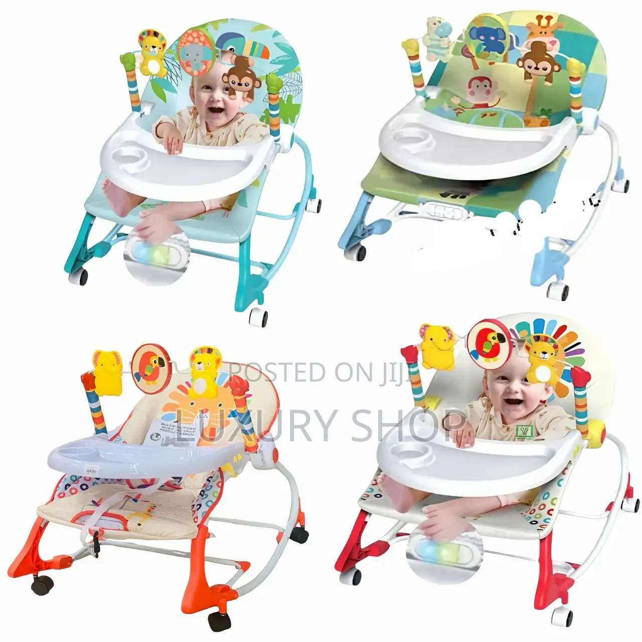 3 in 1 Newborn to Toddler Rocker