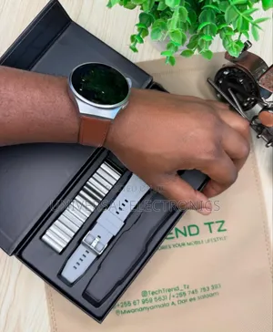 Pro Edition Original Germany Smart Watch With 3 Straps
