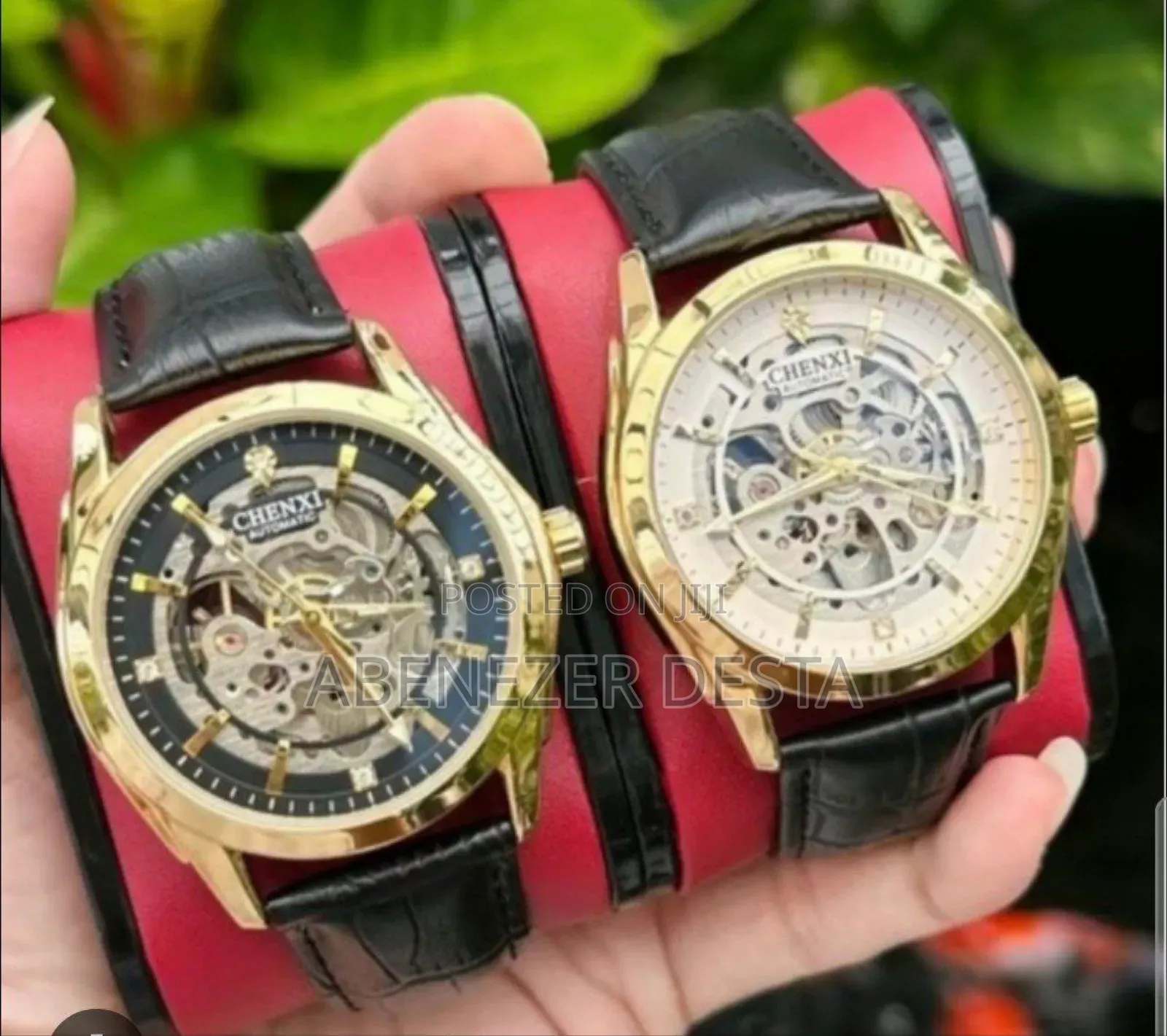 Chenxi Men Automatic Mechanical Watch Tourbillon Movement