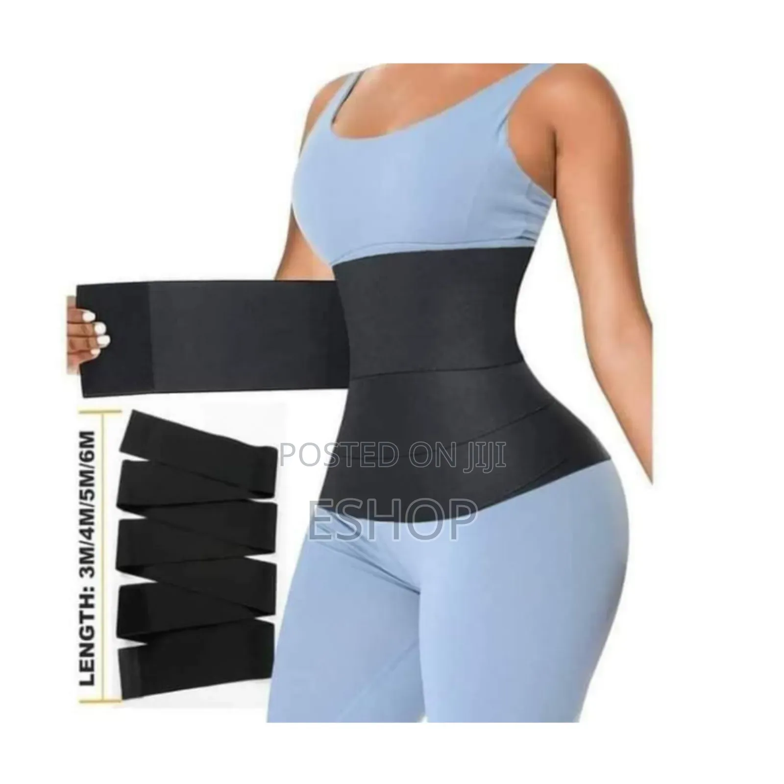 Adjustable 5m Body Sculptor Belt –Unisex Fit For Men Women