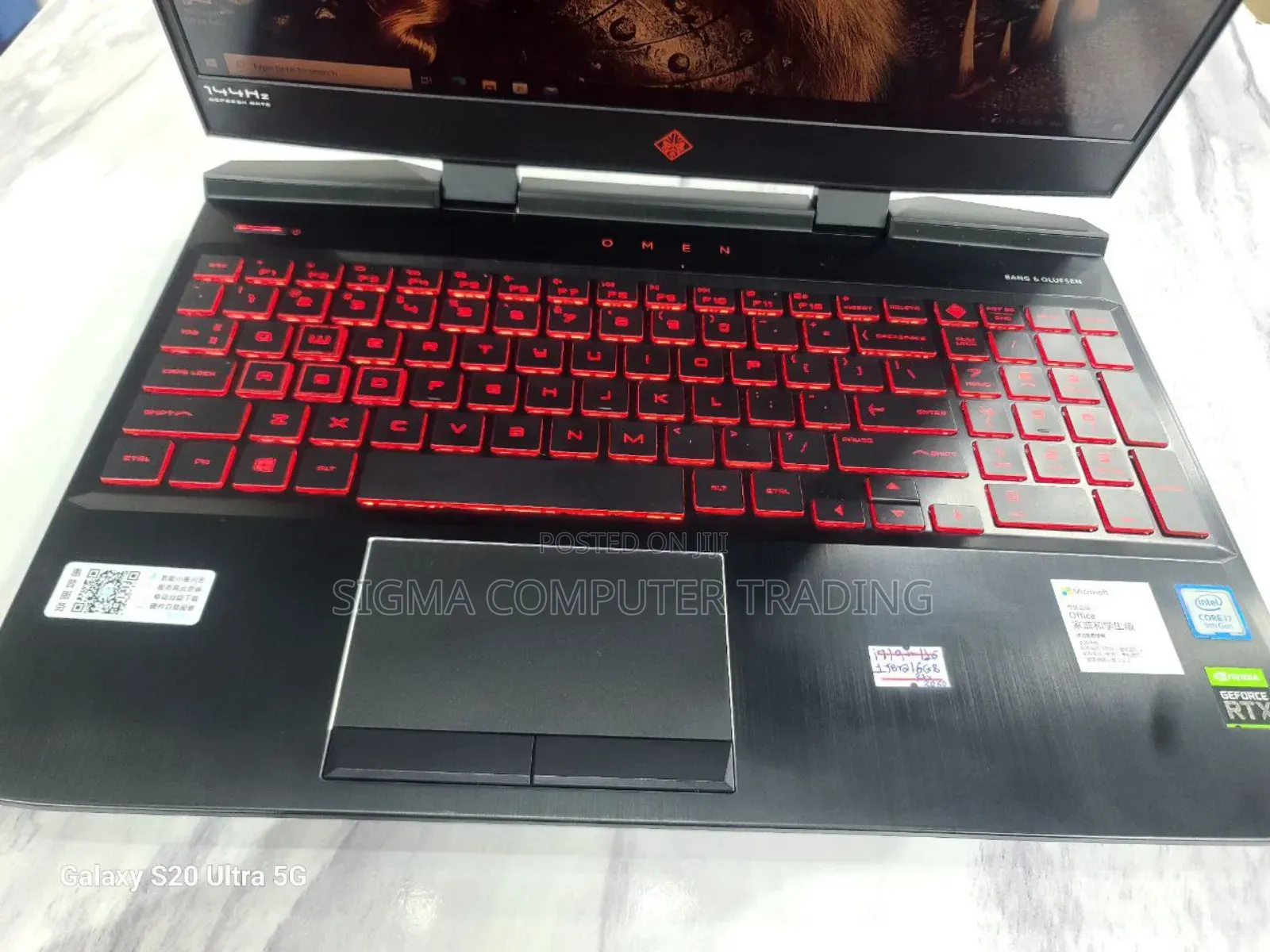 New Laptop HP Omen X 16GB Intel Core i7 SSD 512GB