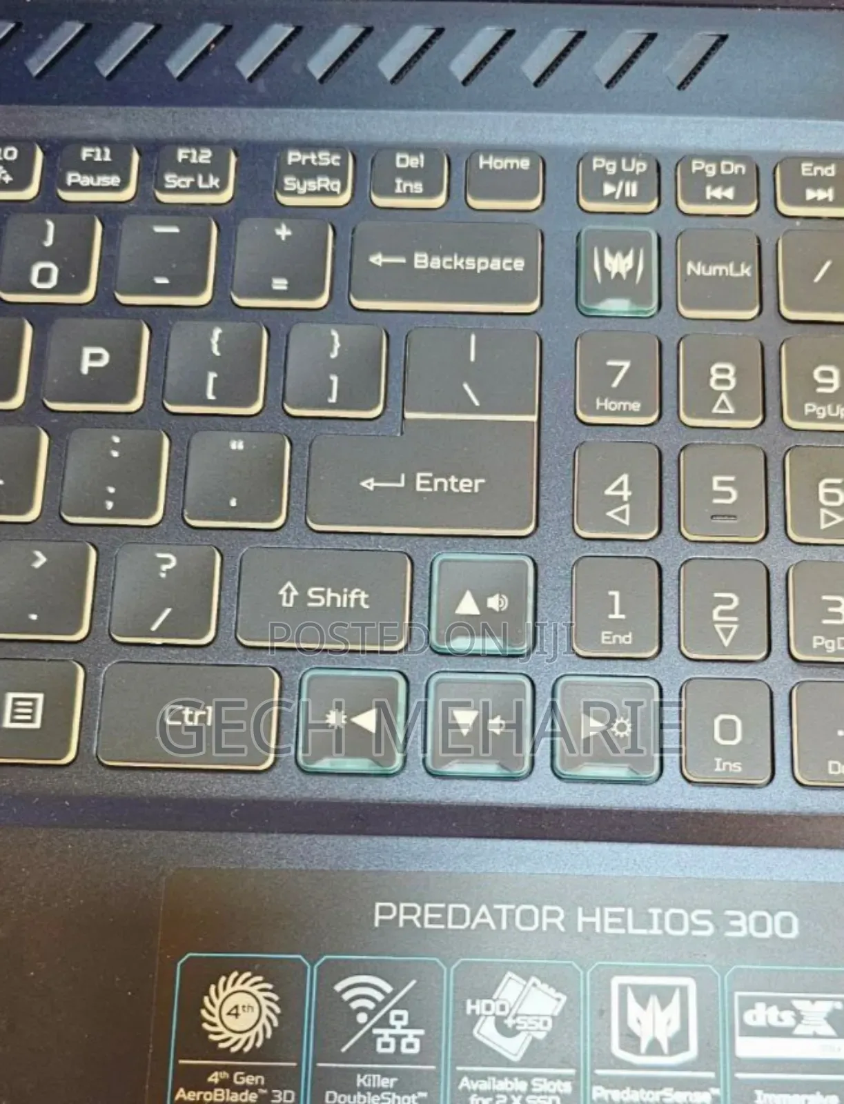 New Laptop Acer Predator Helios 300 16GB Intel Core I7 SSD 512GB