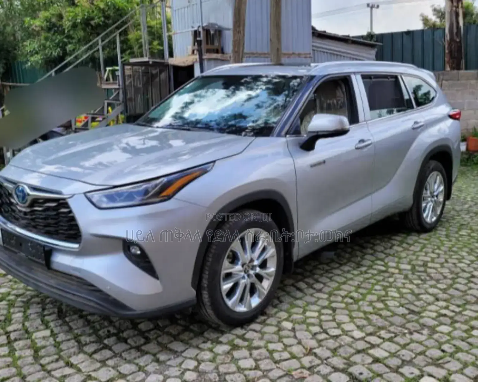 New Toyota Highlander Hybrid 2024 Silver